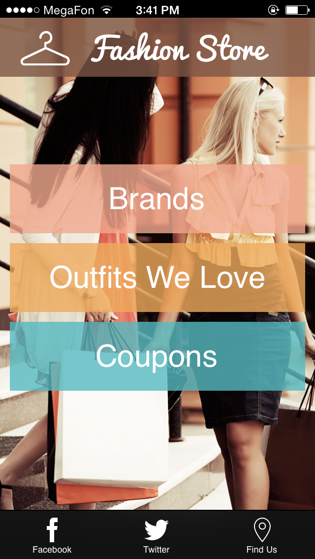 Clothing Store Mobile App Designs