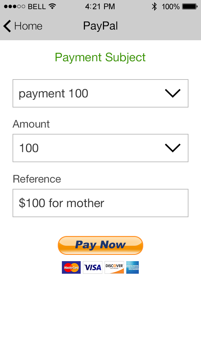 PayPal Payments App Features