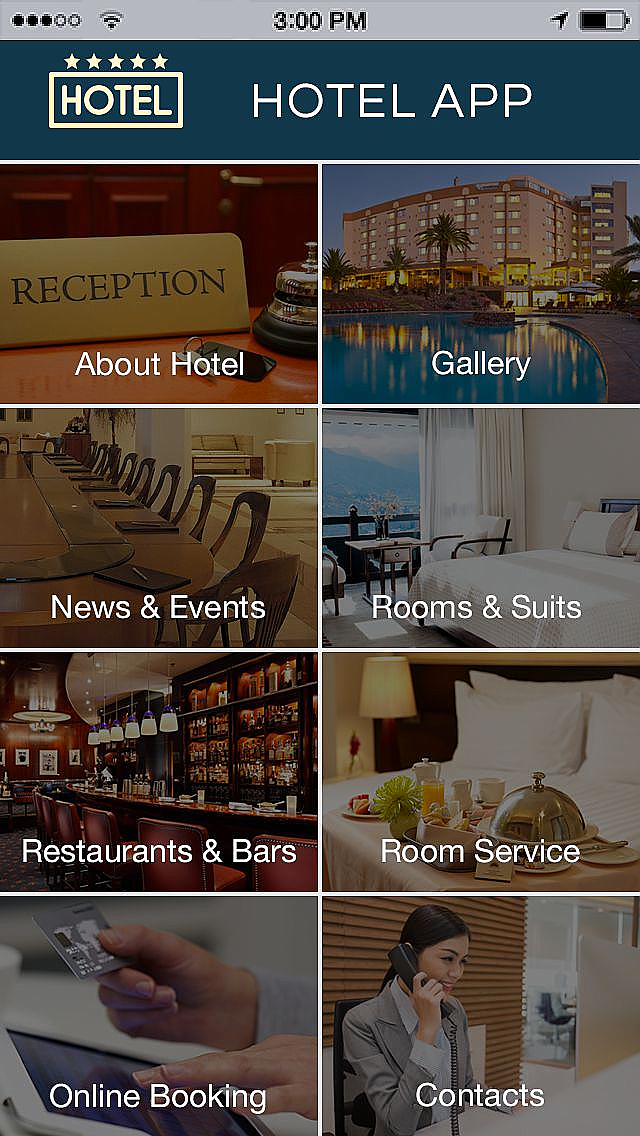 Hotel App App Templates
