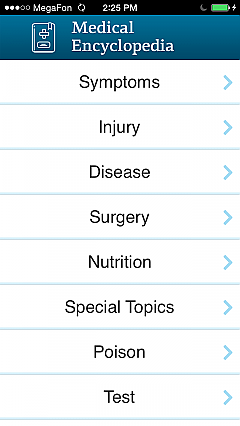 Medical Encyclopedia Apps