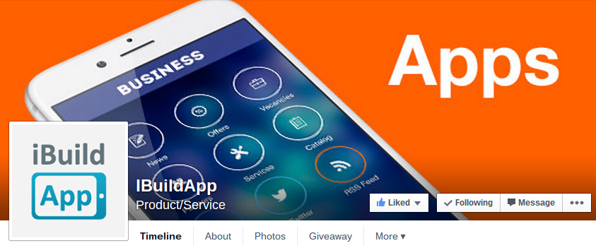 Mobile App facebook