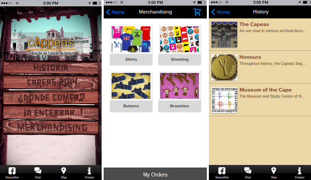 Mobile App Homepage