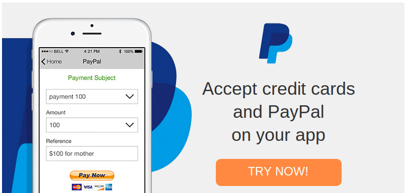 PayPal widget